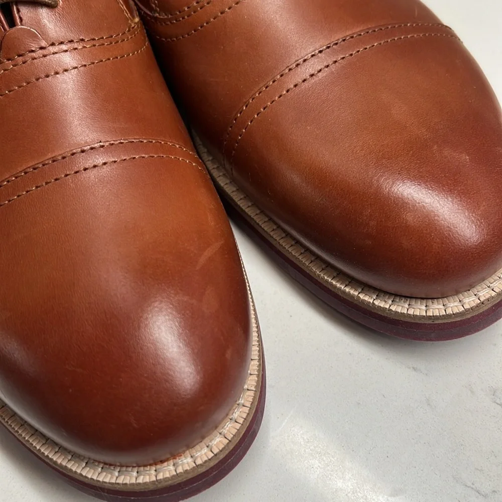 Ted Baker Men's Tan‎ Quidion Oxford Shoe Size 10 New
